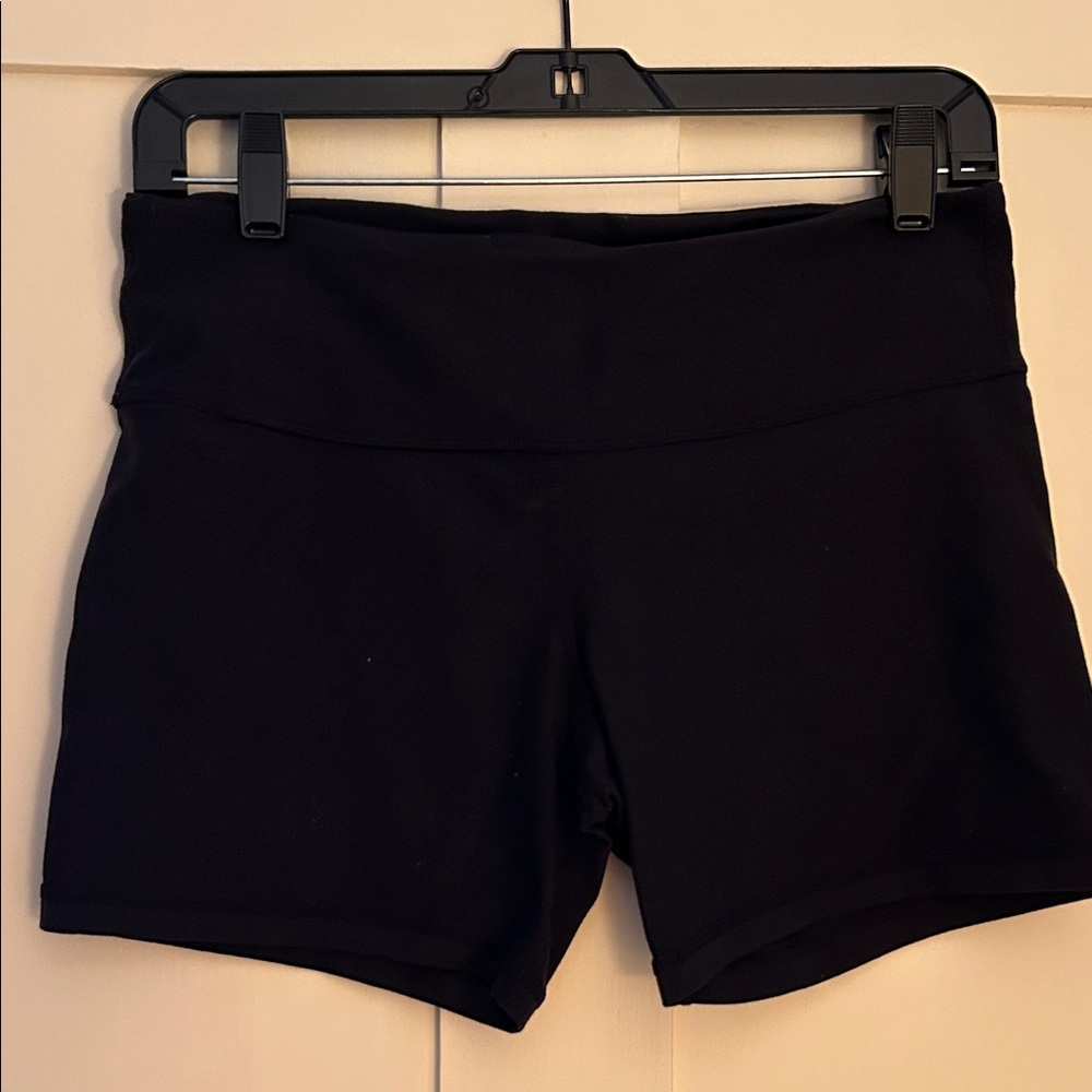 lululemon athletica Black High-Rise Performance Shorts